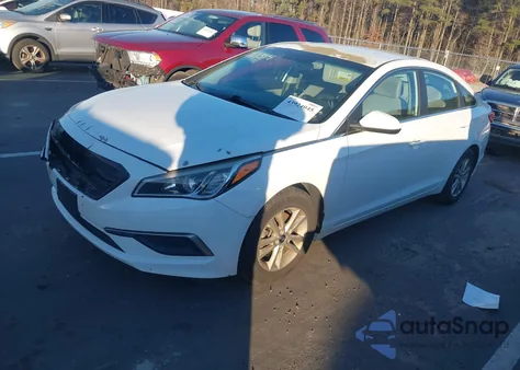 2016 Hyundai Sonata Se from USA, damaged, VIN 5NPE24AF0GH318644